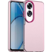 Darkom Oppo A60 Uyumlu Düz Renkli Darbe Emici Özelliğe Sahip Kılıf