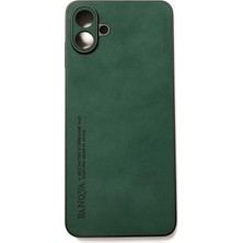 Darkom Samsung Galaxy A07 Uyumlu Alcantara Süet Dokulu Darbe Emici Özelliği Sahip Kılıf.