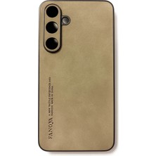 Darkom Samsung Galaxy A26 Uyumlu Alcantara Süet Dokulu Darbe Emici Özelliği Sahip Kılıf.