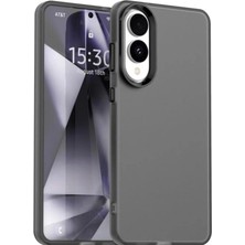 Darkom Samsung Galaxy S25 Edge Ultra Uyumlu Düz Renkli Darbe Emici Özelliğe Sahip Kılıf