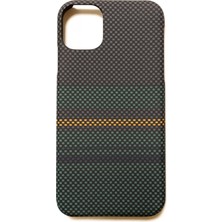 Darkom Iphone 16 Pro Uyumlu Ince Şık Renkli Desenli Darbe Emici Özelliğe Sahip Carbon / Karbon Kılıf