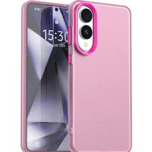 Darkom Samsung Galaxy S25 Edge Ultra Uyumlu Düz Renkli Darbe Emici Özelliğe Sahip Kılıf