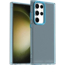 Darkom Samsung Galaxy S24 Ultra Uyumlu Düz Renkli Darbe Emici Özelliğe Sahip Kılıf