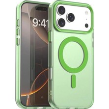 Darkom Iphone 17 Pro Max Uyumlu Düz Renkll Magsafe Kablosuz Şarj Özelliği Aktif Olarak Çalışan Kılıf