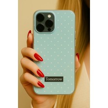Darkom iPhone 15 Pro Max Uyumlu Renkli Silikon Benekli Darbe Emici Özelliğe Sahip Kılıf