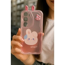 Darkom Realme C65 Uyumlu Sevimli Hayvan Figürlü Darbe Emici Özelliğe Sahip Telefon Kılıfı