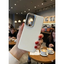 Darkom Samsung Galaxy S24FE / S25FE Uyumlu Düz Renkli / Deri Görüme Sahip / Darbe Emici Özellikli Kılıf