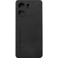 Darkom Poco X7 Pro Uyumlu Alcantara Süet Dokulu Darbe Emici Özelliği Sahip Kılıf.