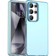 Darkom Samsung Galaxy S25 Ultra Uyumlu Düz Renkli Darbe Emici Özelliğe Sahip Kılıf