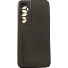 Darkom Realme C65 Uyumlu Alcantara Süet Dokulu Darbe Emici Özelliği Sahip Kılıf.