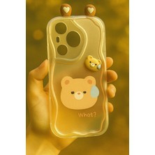 Darkom Huawei Pura 70 Uyumlu Sevimli Hayvan Figürlü Darbe Emici Özelliğe Sahip Telefon Kılıfı