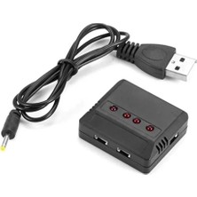 Narita NRT-30123 5 Portlu Çoklu Lipo Pil Şarj Cihazı (Rc Drone Uyumlu) USB Kablolu