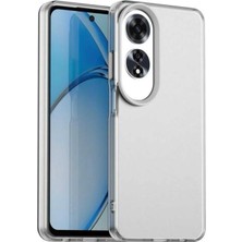 Darkom Oppo A60 Uyumlu Düz Renkli Darbe Emici Özelliğe Sahip Kılıf