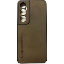 Darkom Realme C65 Uyumlu Alcantara Süet Dokulu Darbe Emici Özelliği Sahip Kılıf.