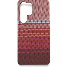 Darkom Samsung Galaxy S24 Ultra Uyumlu Ince Şık Renkli Desenli Darbe Emici Özelliğe Sahip Carbon Kılıf
