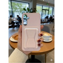 Darkom Samsung Galaxy A35 / A55 Uyumlu Düz Renkli Kendiliğnden Kartlıklı ve Stand Olabilen Darbe Emici