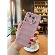 Darkom Tecno Camon 30 Uyumlu Düz Renkli Yeni Nesil Darbe Emici Özelliğe Sahip Tank Kılıf