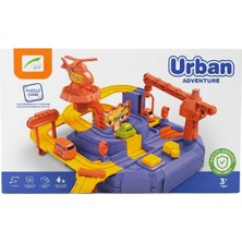 Birlik Oyuncak Helikopter ve Arabalı Steam Puzzle Oyunu Kent Macerası