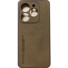 Darkom Tecno Spark 20 Uyumlu Alcantara Süet Dokulu Darbe Emici Özelliği Sahip Kılıf.