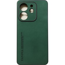 Darkom Tecno Spark 20C Uyumlu Alcantara Süet Dokulu Darbe Emici Özelliği Sahip Kılıf.