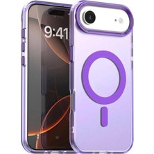 Darkom Iphone 17 Air Uyumlu Düz Renkll Magsafe Kablosuz Şarj Özelliği Aktif Olarak Çalışan Telefon Kılıfı