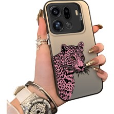 HONTINGA Oppo Find X9 Pro 5g ile Uyumlu Kılıfı Silikon Kenar Sert Arka Düşüme Önleyici Basitlik Anti Düşme Kamera Korumali Leopar Desen Telefon Kılıfı Kadın ve Erkek Için Uygundur K1-0720