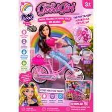 Good Girl Bisikletli Oyuncak Bebek Seti