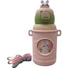 Noki Pipetli Çelik Matara 460 ml