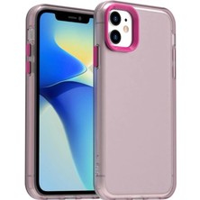Darkom Iphone 11 Uyumlu Düz Renkll Magsafe Kablosuz Şarj Özelliği Aktif Çalışan Darbe Emici Kılıf