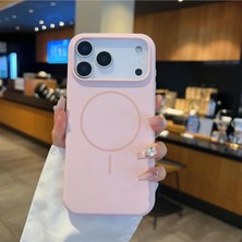 Darkom Iphone 12/12 Pro Uyumlu Düz Renkli Darbe Emici Özelliğe Sahip Magsafe Özelliği Aktif Çalışan Kılıf