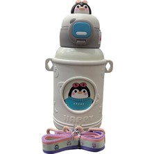 Noki Pipetli Çelik Matara 460 ml