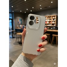 Darkom Infinix Hot 40 Uyumlu /düz Renkli / Simli / Işıltılı / Darbe Emici/koruyucu Özelliğe Sahip Kılıf