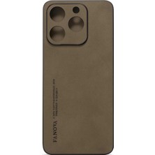 Darkom Realme C63 Uyumlu Alcantara Süet Dokulu Darbe Emici Özelliği Sahip Kılıf.
