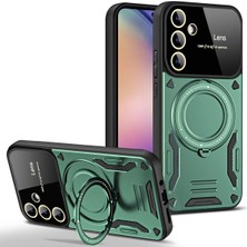 Darkom Samsung Galaxy A56 Uyumlu Yeni Nesil Standlı / Darbe Emici Özellikli Tank Kılıf