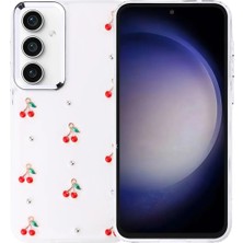 Darkom Samsung Galaxy S23FE Uyumlu Figürlü Darbe Emici Özelliğe Sahip Silikon Kılıf