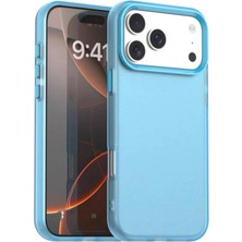 Darkom Iphone 17 Pro Uyumlu Düz Renkll Magsafe Kablosuz Şarj Özelliği Aktif Olarak Çalışan Kılıf