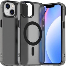 Darkom Iphone 15 Uyumlu Düz Renkll Magsafe Kablosuz Şarj Özelliği Aktif Olarak Çalışan Darbe Emici Kılıf