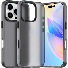 Darkom Iphone 16 Pro Uyumlu Düz Renkll Magsafe Kablosuz Şarj Özelliği Aktif Olarak Çalışan Kılıf