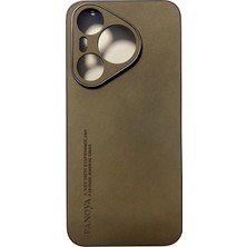 Darkom Huawei Pura 70 Uyumlu Alcantara Süet Dokulu Darbe Emici Özelliği Sahip Kılıf.