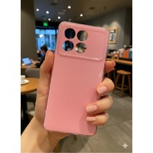Darkom Poco X6 Pro Uyumlu /düz Renkli / Simli / Işıltılı / Darbe Emici/koruyucu Özellikli Kılıf