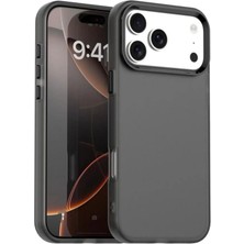 Darkom Iphone 17 Pro Uyumlu Düz Renkll Magsafe Kablosuz Şarj Özelliği Aktif Olarak Çalışan Kılıf