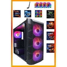 Ga High-End Gaming Ryzen 5 5500 RTX3050 16GB Ddr4 Ram 512GB M.2 Nvme SSD Ultra Oyun Bilgisayarı
