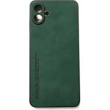 Darkom Samsung Galaxy A06 Uyumlu Alcantara Süet Dokulu Darbe Emici Özelliği Sahip Kılıf.