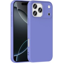 Darkom Ip 17 Pro Max Uyumlu Düz Renkli Içi Kadife Darbe Emici Özelliğe Sahip Kılıf.