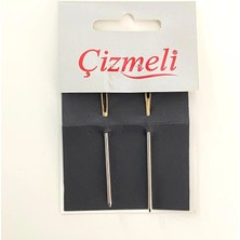 Çizmeli Altın Başlı Kalın 2' Li Yün Iğnesi