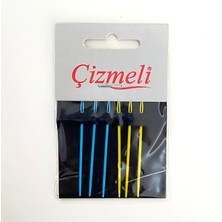 Çizmeli Plastik Yün ve Etamin Iğnesi 6' Lı Yün Iğnesi