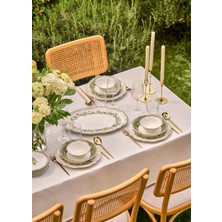 Bella Maison Rebecca New Bone 24 Parça 6 Kişilik Yemek Takımı