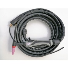 Wp-26 Tıg Torcu 4mt (Hava Soğutmalı Akım Kablolu) (Tetikli – 50CM Deri Kılıflı)