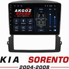 GÖZA-X Kıa Sorento 2004-2008 Multimedya Çerçevesi 9 Inç Soketleri Içinde