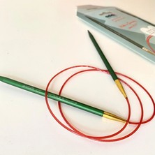 Addi Misinalı Şiş 80 cm Misinalı Şiş Yılbaşı Tasarımlı Özel Seri 5 mm